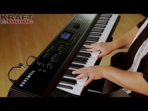 Kraft Music - Kurzweil Forte Stage Piano Demo with Adam Berzowski