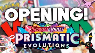 OPENING DE EVOLUCIONES PRISMATICAS!!! ¿El peor pullrate de CARTAS POKEMON?