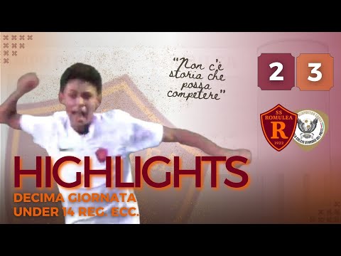 Romulea - Polisportiva Carso | GOAL e HIGHLIGHTS X giornata Under 14 Reg. Ecc.