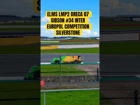 ELMS LMP2 ORECA 07 GIBSON #34 INTER EUROPOL COMPETITION SILVERSTONE #elms #motorsport #racing #short