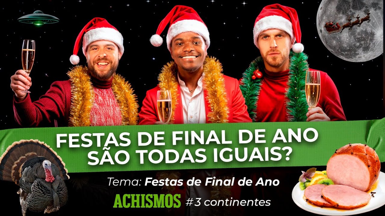 COMO É  O NATAL E O ANO NOVO EM CADA CONTINENTE? | #3CONTINENTES #44