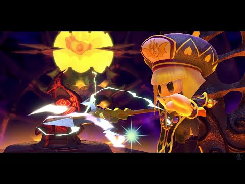 Kirby Star Allies (22)- Fortress of Shadows: Heavenly Hall (Vs. Zan Partizanne)