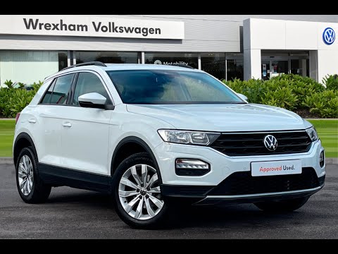 Approved Used Volkswagen T-Roc SE 1.5 TSI Manual 150ps Pure White | Wrexham Volkswagen
