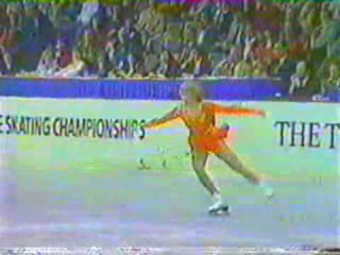 Elaine Zayak (USA) - 1981 U.S. Figure Skating Championships, Ladies' Long Program