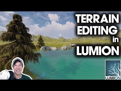 Getting Started Rendering in Lumion (EP 2) - How to CREATE TERRAIN!