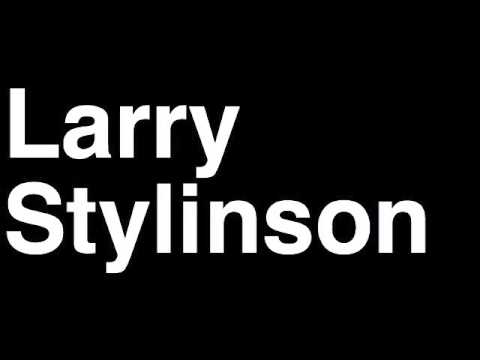 How to Pronounce Larry Stylinson One Direction 1D Fan Fiction Real Romance Nickname
