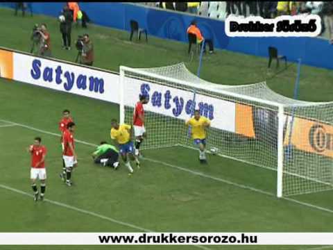 Brazil vs Egypt 1st half goals [3:1] Confederations Cup