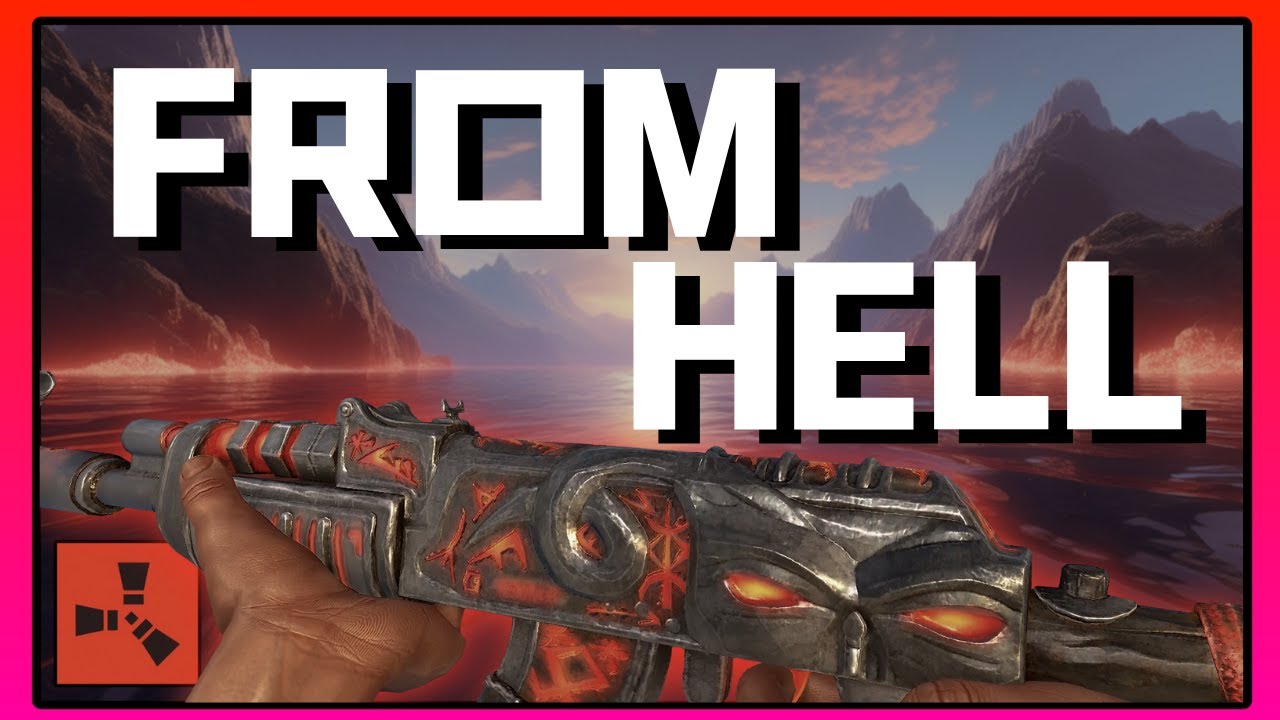 Rust Skins From Hell Collection – Weapons Showcase