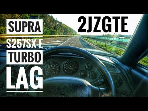 Supra Single S257SX-E Turbo Lag