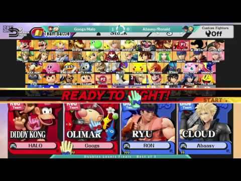 SOS 44 Doubles Losers Finals - Googs/Halo (Red) vs Abaasy/Ronald (Blue)