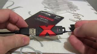 HyperX 128 GB Savage USB 3.1 (HXS3/128GB) - відео 1