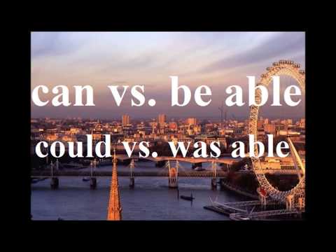 be able to vs. can, could vs. was able to - język angielski - jak poprawnie stosować
