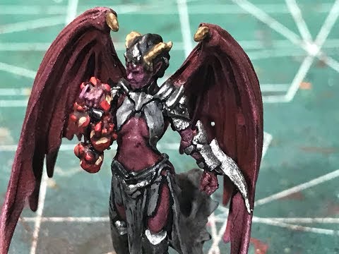 Painting Guide for Abyssal Seductress Model