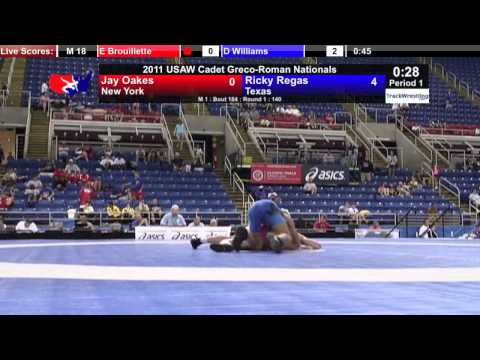 Cadet Greco 140 - Ricky Regas (TX) vs. Jay Oakes (NY).mp4