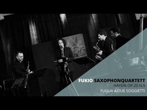 Fukio Saxophone Quartet - J.Haydn: Fuga a due Soggietti
