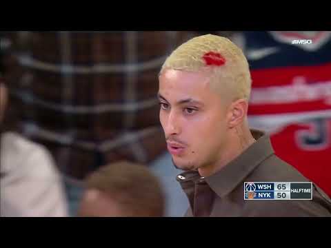 'Did he lose a bet?' 😅 Kyle Kuzma sports eye-catching new hairstyle 💋 | NBA on ESPN