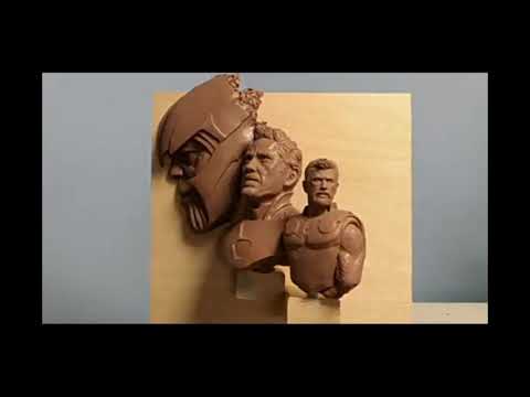 One day sculpt: Thor (Time-lapse trailer)