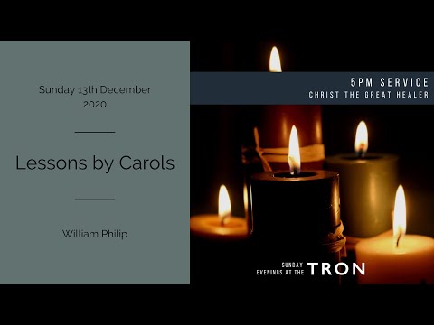 Sunday 13th December 2020 - Carols by Candlelight