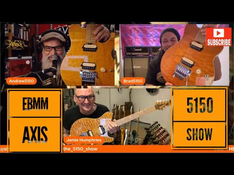 Jamie Humphries Live on the @5150show ! #ernieballmusicman #axis
