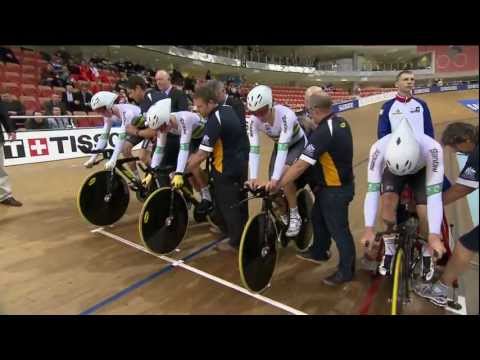 Men's Team Pursuit Gold Final - Great Britain v Australia - 2013 UCI World Track Championships