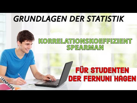 Statistik: Korrelationskoeffizient Spearman - Fernuni Hagen