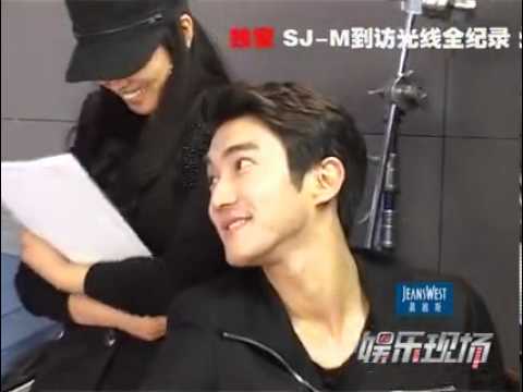 110222 Behind the scene SJ M Shooting at Enlight media Studio - KYUHYUN