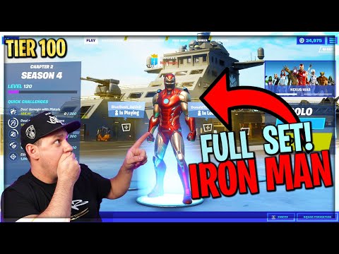 KAKO DOBITI TIER 100 "IRON MAN SET" ZA 1 DAN KAO JA!? **TAJNA** FORTNITE SEZONA 4