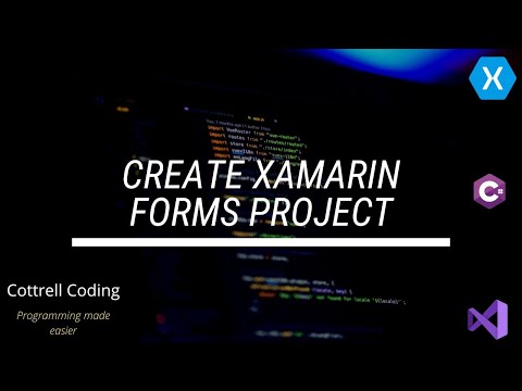 Create Xamarin.Forms project