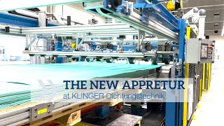 The new appretur at KLINGER Dichtungstechnik