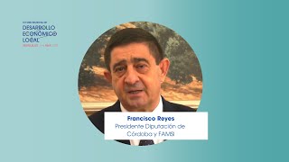 Francisco Reyes, Presidente de FAMSI y Presidente de la Diputación de Jaen #sevillaworldforumled