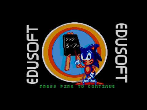 The Best of Retro VGM #2377 - Sonic's Edusoft (SMS Prototype) - Math Lessons