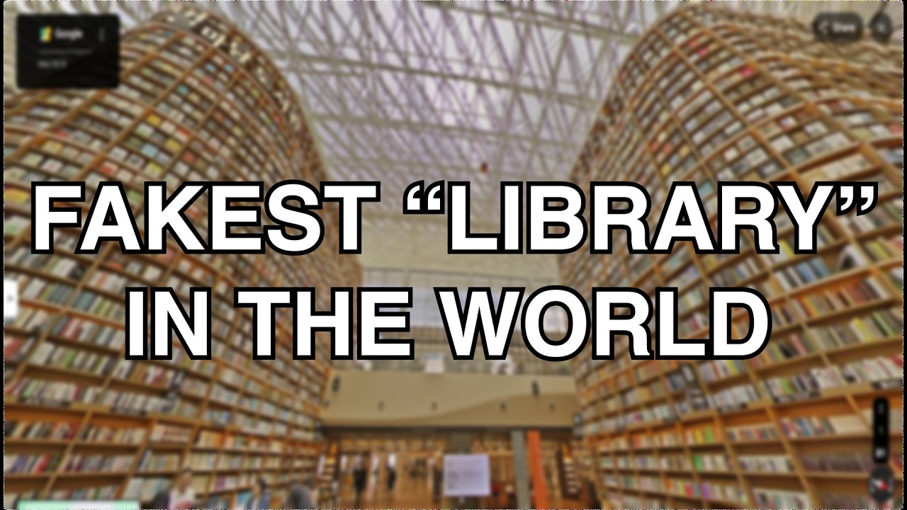 World's Most Performative Library.