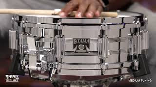 Video thumbnail for Tama 14x5 50th Anniversary Mastercraft Steel Snare Drum (8055) by Memphis Drum Shop