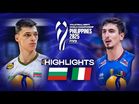 Bulgaria 🇧🇬 vs. Italy 🇮🇹 | Gold Match - Highlights | Men's World Championships 2025