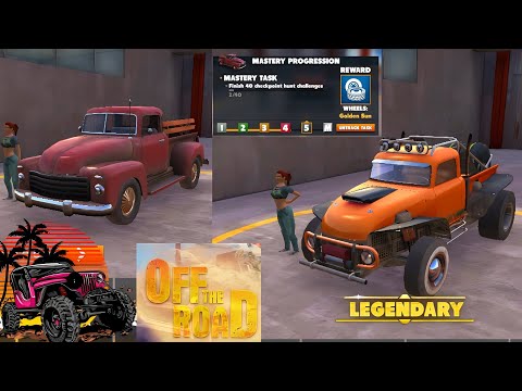 How to complete OTR, Carry, All Mastery Task, || unlock Fury 4x4 Legendary car 🚨 Off the road 🛣️