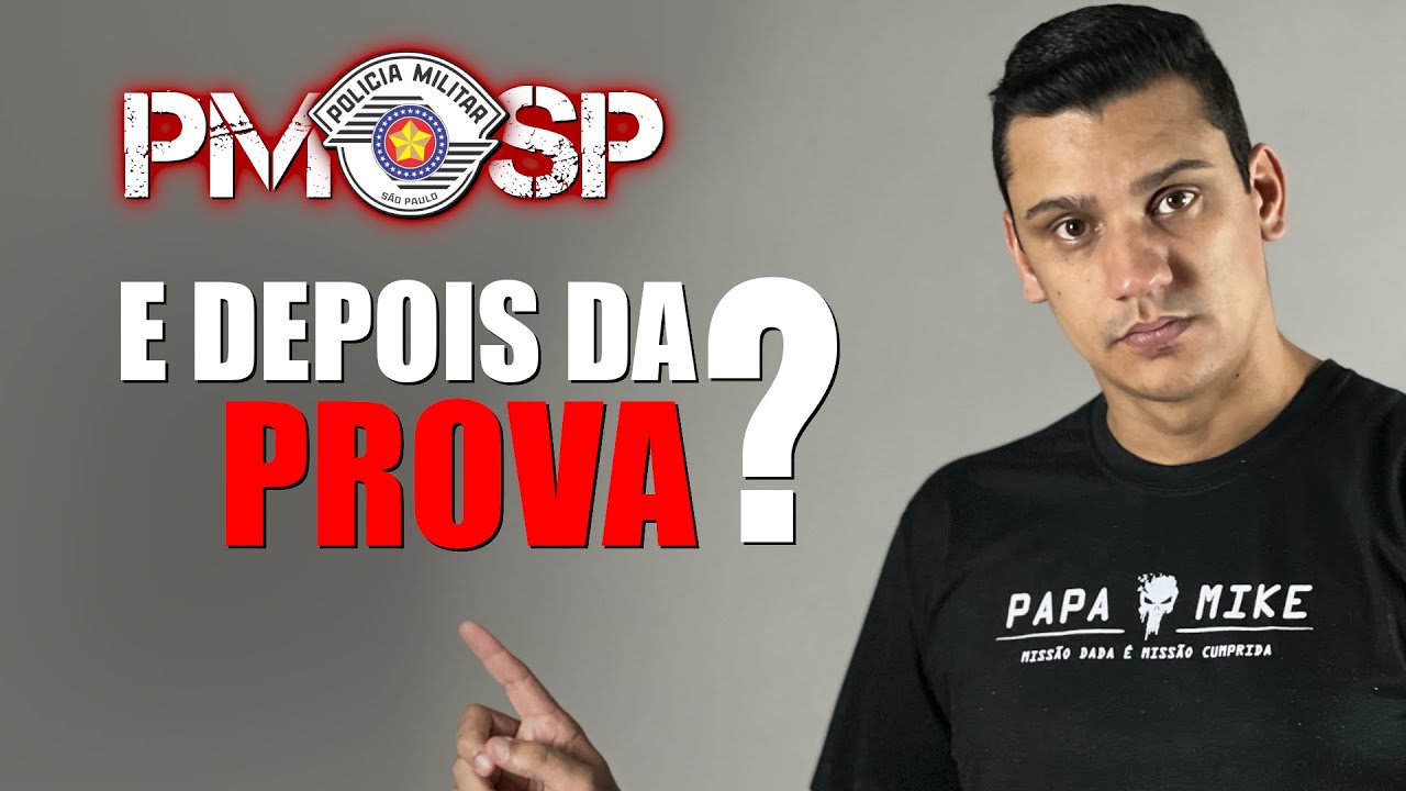 👮‍♀️ E DEPOIS DA PROVA Quais os próximos passos do concurso Soldado PM-SP 2023 por Leandro Fajan
