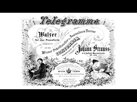 Johann Strauss II　Telegramme Walzer, Op.318