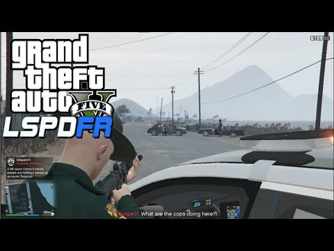GTA 5 - LSPDFR - EPISODE 1 - Escaped Inmate  (GTA 5 POLICE MODS)