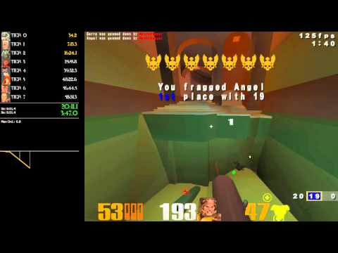 Quake 3 Arena - Practicing Speed Runs