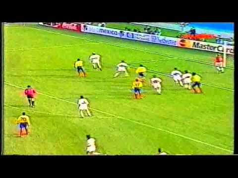 COPA AMERICA (URUGUAY) 23.07.1995 3RD PLACE COLOMBIA - U.S.A. 4-1