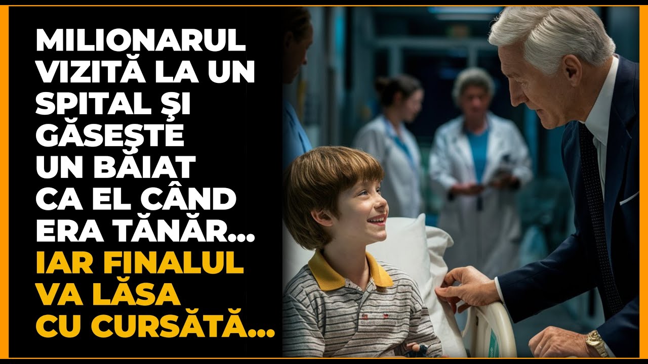 MILIONARUL VIZITEAZĂ UN SPITAL ȘI GĂSEȘTE UN BĂIAT CA EL... FINALUL VA SURPRINDE PE TOATĂ LUMEA...