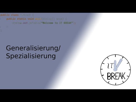 Java Beginner #1 - Objekte | Generalisierung | Spezialisierung  Java deutsch