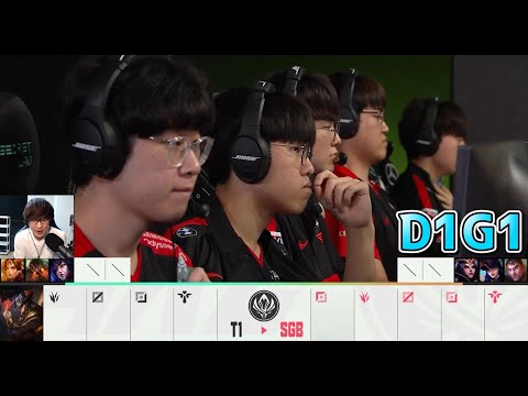 T1 vs SGB D1G1 Commentary - MSI2022