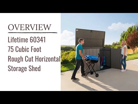 Discover the Amazing Lifetime 60341 75 Cubic Foot Shed!