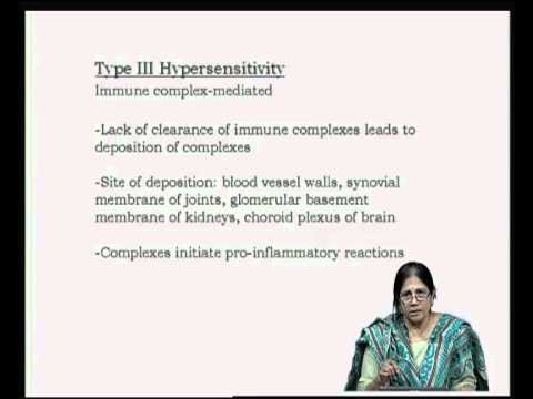 Mod-08 Lec-15 Hypersensitivity types 2, 3 ,4 and Autoimmunity