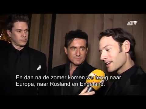Interview Il Divo in Antwerp, 2013