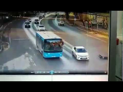 Рванул на красный и был сбит пешеход в Сыктывкаре