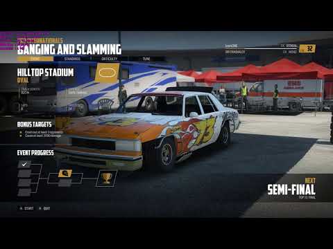 Wreckfest Walkthrough Part 38 - "Pro Internationals: Banging And Slamming"
