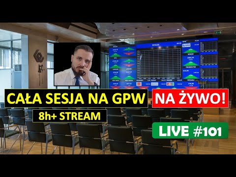 Cała sesja na GPW na żywo! USTANAWIAM REKORD! Live z inwestorami #101