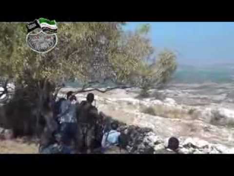 انتشار مقاتلي فرقة سليمان المقاتلة مع العقيد الركن بشار سعد الدين أثنار مجريات معركة السيطرة على حارم في ريف ادلب الغربي